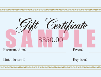 Artmake Yumi Gift Certificate $350